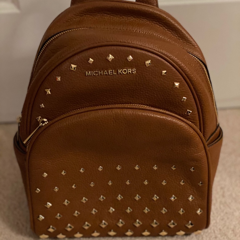 Michael Kors Studded Backpack 11 in x 9 in